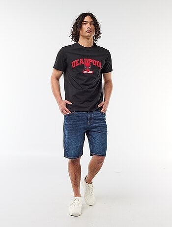 T-shirt 'Deadpool' 'Marvel' met korte mouwen