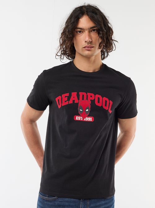T-shirt 'Deadpool' 'Marvel' met korte mouwen - Kiabi