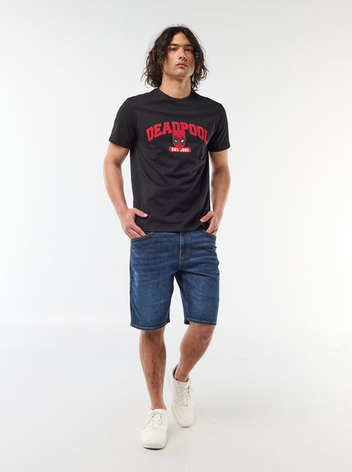 T-shirt 'Deadpool' 'Marvel' met korte mouwen - Kiabi