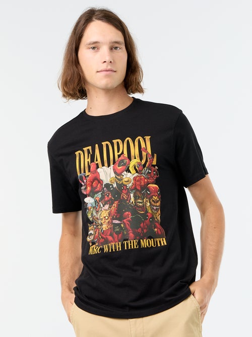 T-shirt 'Deadpool' 'Marvel' met korte mouwen - Kiabi
