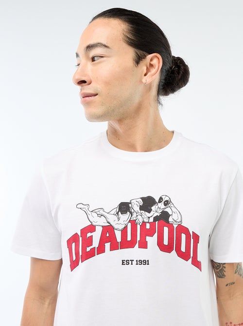 T-shirt 'Deadpool'/'Marvel' - Kiabi