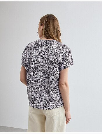 T-shirt dierenprint, MO Fashion