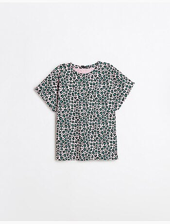 T-shirt dierenprint, MO Fashion