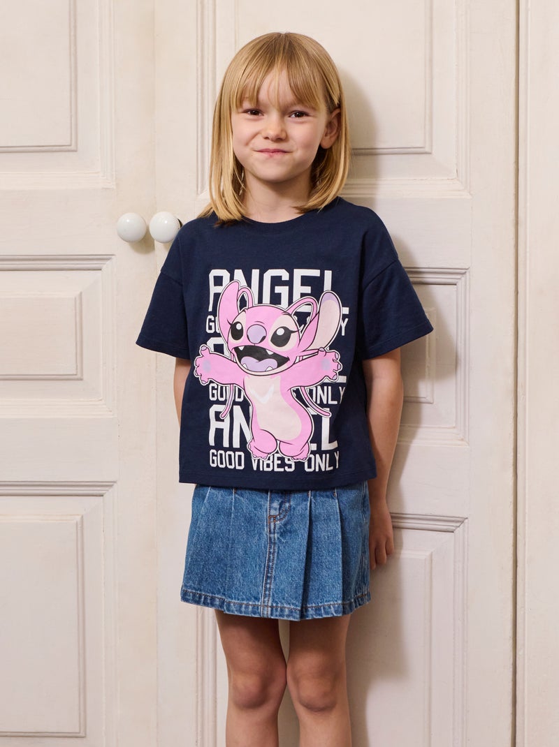 T-shirt 'Disney' à manches courtes Bleu - Kiabi