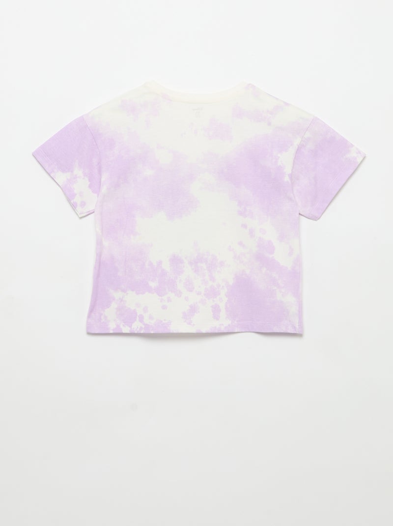 T-shirt 'Disney' à manches courtes Violet - Kiabi