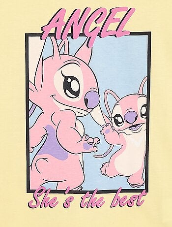 T-shirt 'Disney' 'Mickey' van effen katoen