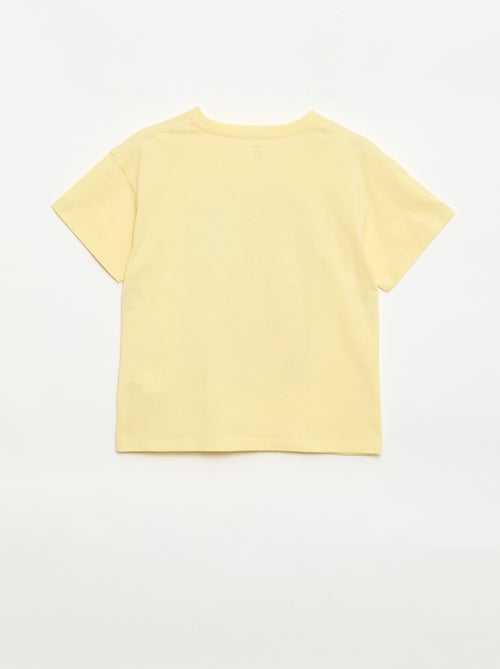 T-shirt 'Disney' 'Angel' van effen katoen - Kiabi