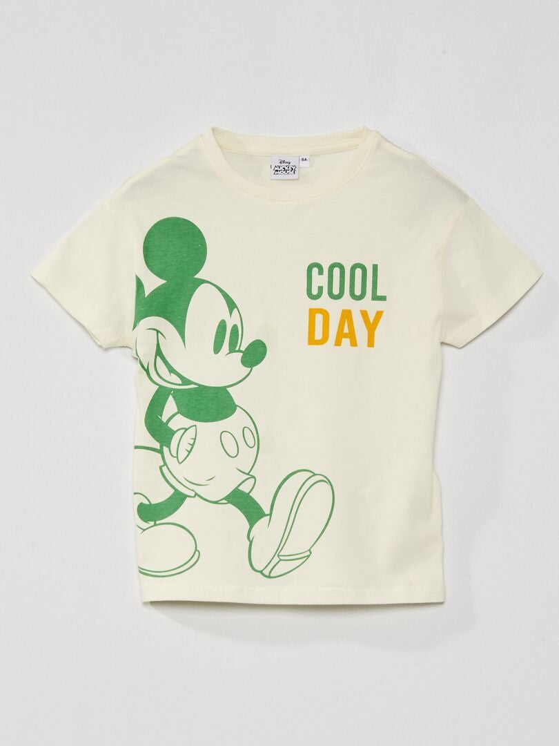 T-shirt 'Disney' en jersey Beige < - Kiabi