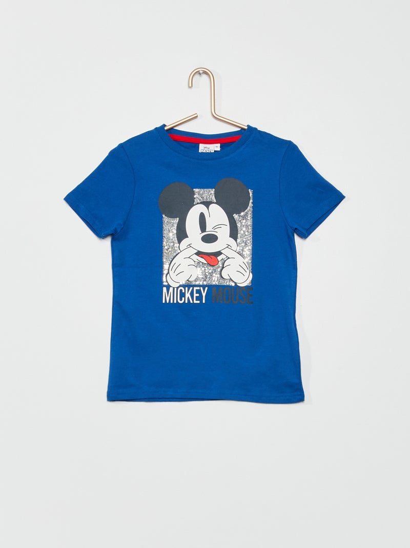 T-shirt 'Disney' en jersey Bleu - Kiabi