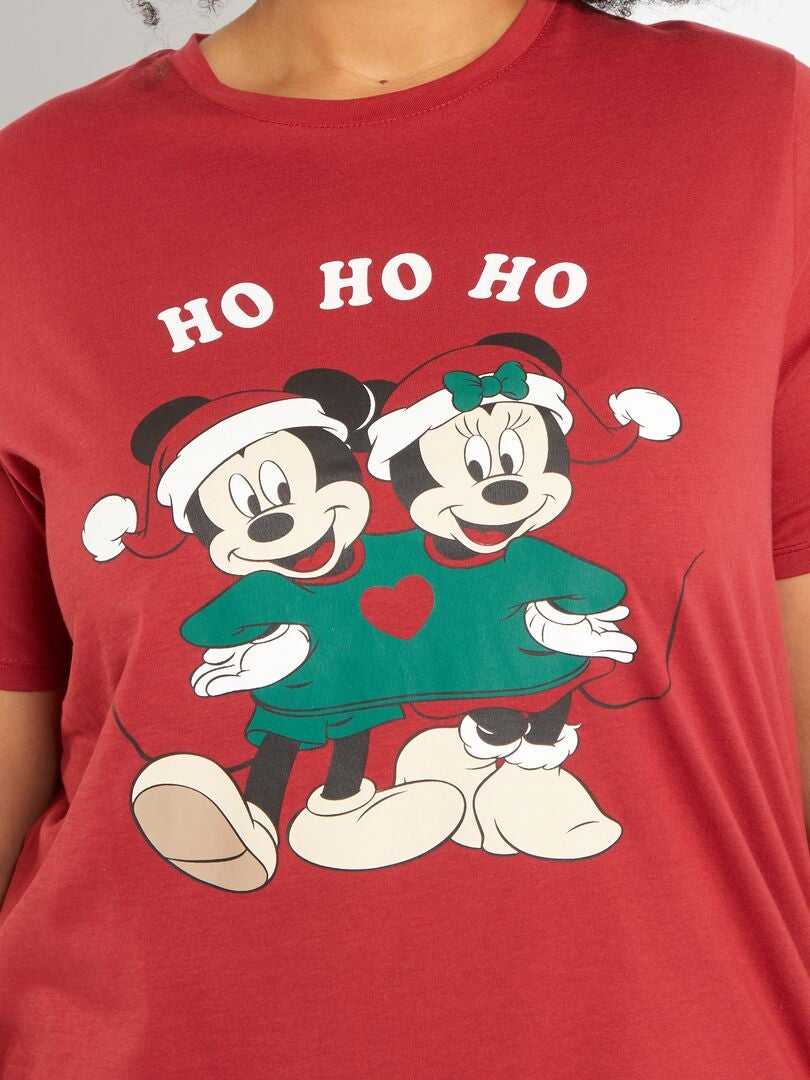T-shirt 'Disney' en jersey Rouge - Kiabi