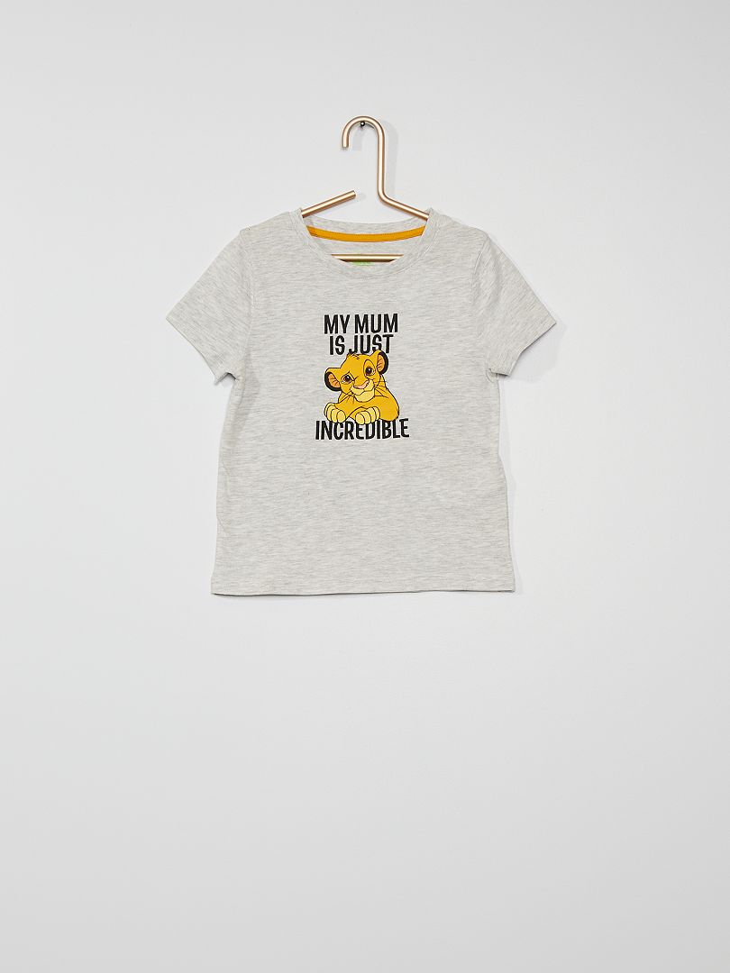 T-shirt 'Disney' GRIJS - Kiabi