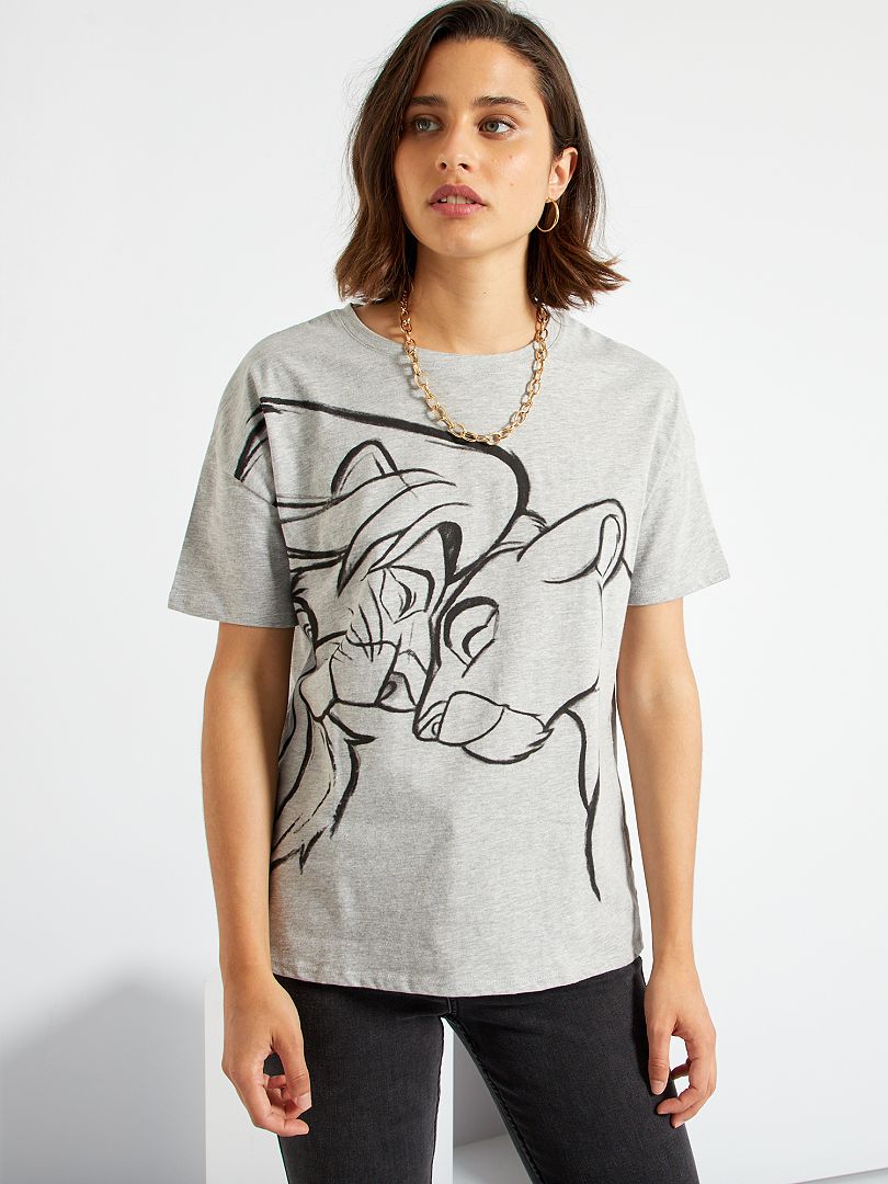 T-shirt 'Disney' GRIJS - Kiabi