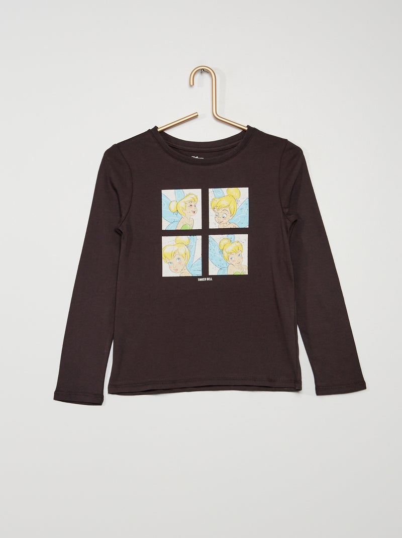 T-shirt 'Disney' gris/fée clochette - Kiabi