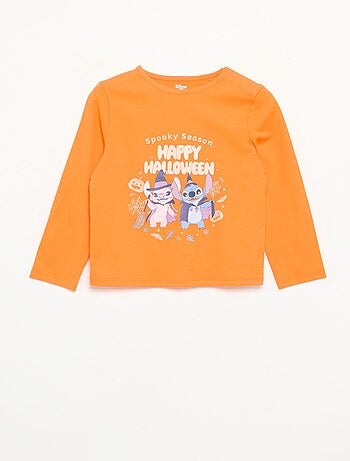 T-shirt 'Disney' 'Halloween' met lange mouwen