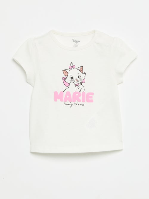 T-shirt 'Disney' 'Marie' met korte mouwen - Kiabi