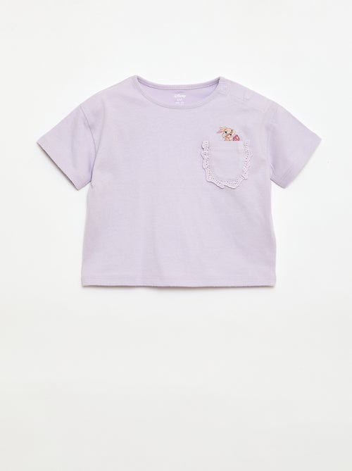 T-shirt 'Disney' met korte mouwen en zak met ruches - Kiabi