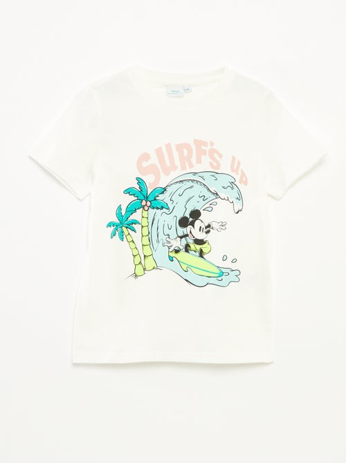 T-shirt 'Disney' 'Mickey' manches courtes - Kiabi