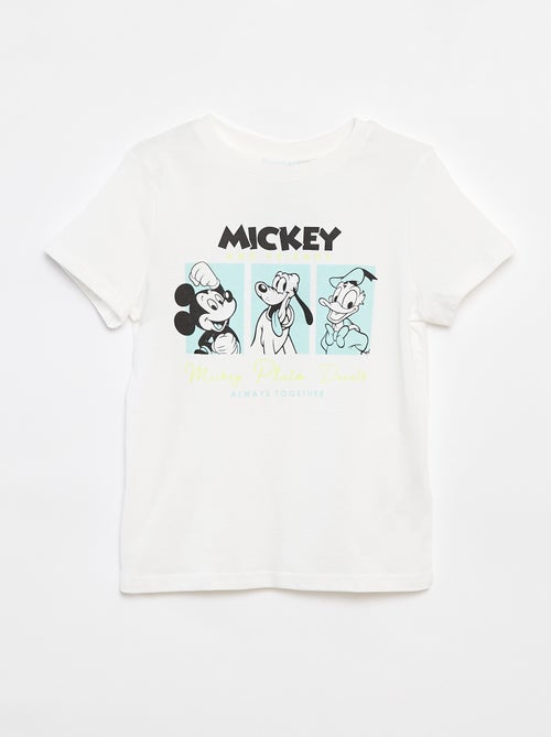 T-shirt 'Disney' 'Mickey' manches courtes - Kiabi