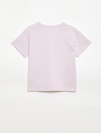 T-shirt 'Disney' 'Mickey' van effen katoen