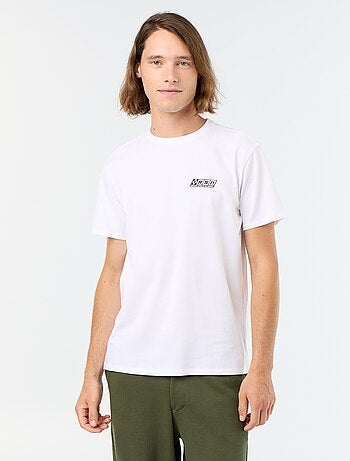T-shirt 'Disney' 'Pixar' 'Flash McQueen' imprimé recto/verso