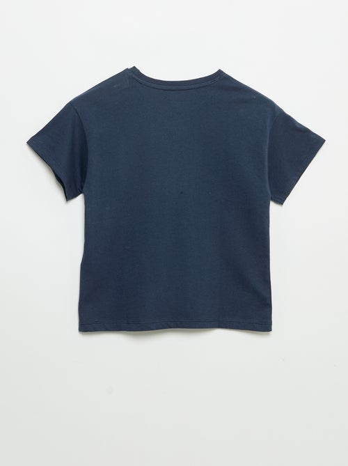 T-shirt 'Disney' 'Stitch' met korte mouwen - Kiabi