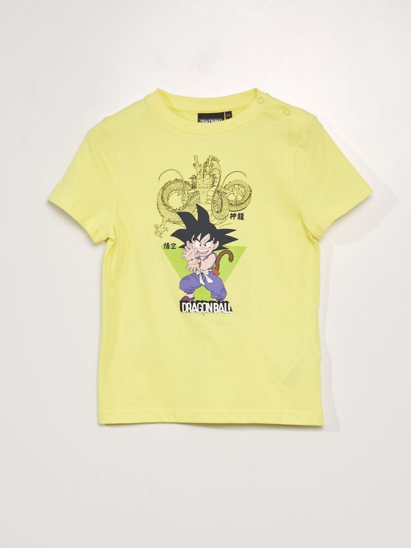 T-shirt 'Dragon Ball' - So Easy jaune - Kiabi