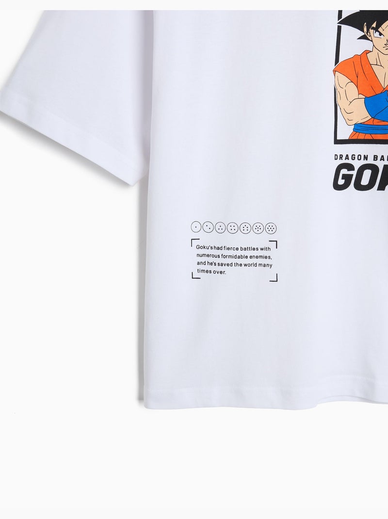 T-shirt Dragon Ball, MO Fashion Blanc - Kiabi