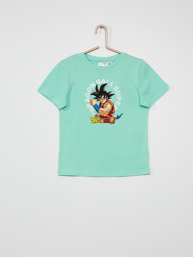 T-shirt 'Dragon Ball Super' vert lagon - Kiabi