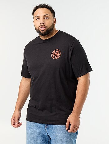 T-shirt 'Dragon Ball Z' bedrukt aan voor- en achterkant