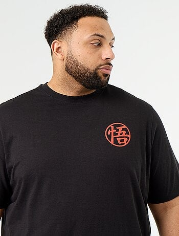 T-shirt 'Dragon Ball Z' bedrukt aan voor- en achterkant