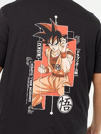T-shirt 'Dragon Ball Z' bedrukt aan voor- en achterkant