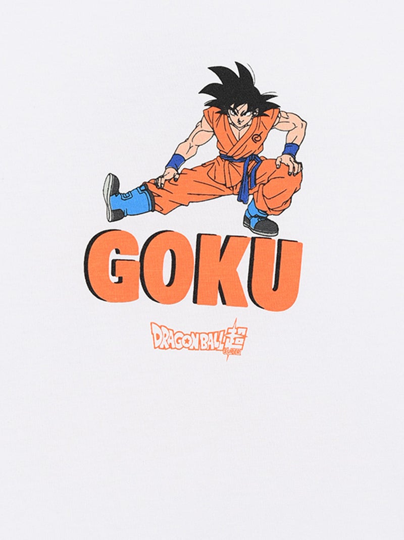 T-shirt 'Dragonball Z' Blanc - Kiabi