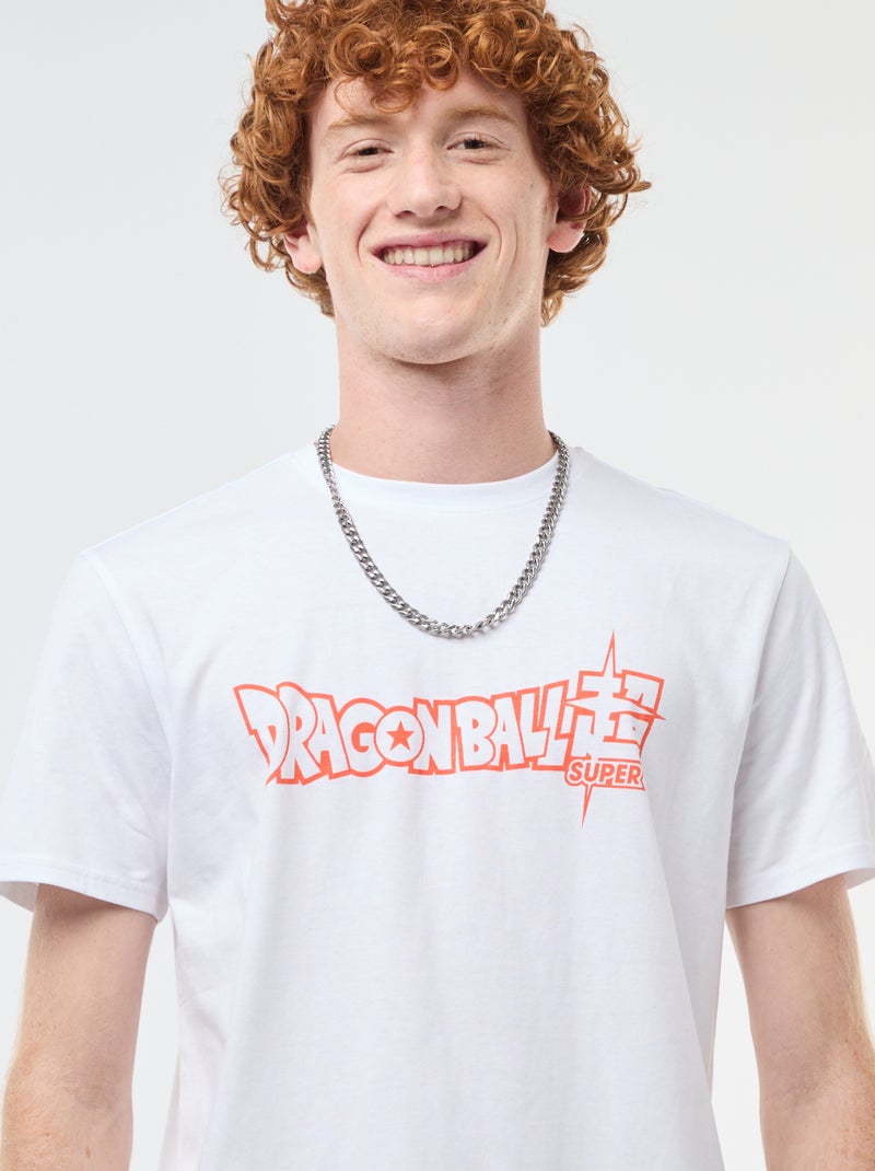 T-shirt 'Dragonballz' en coton Blanc - Kiabi