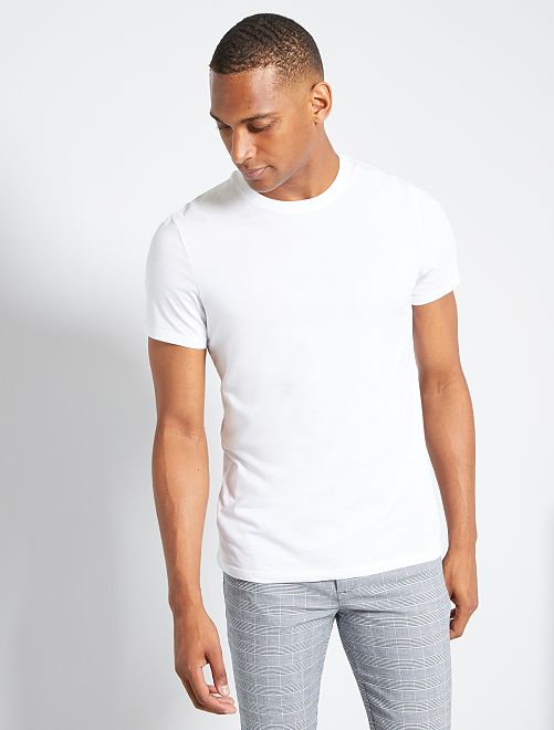 T-shirt Thermolactyl 'Damart' - blanc - Kiabi - 25.00€
