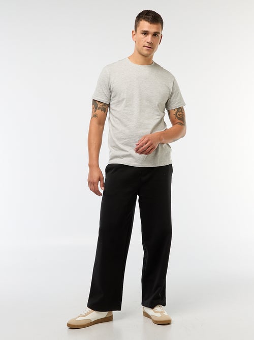 T-shirt droit en jersey uni - Kiabi