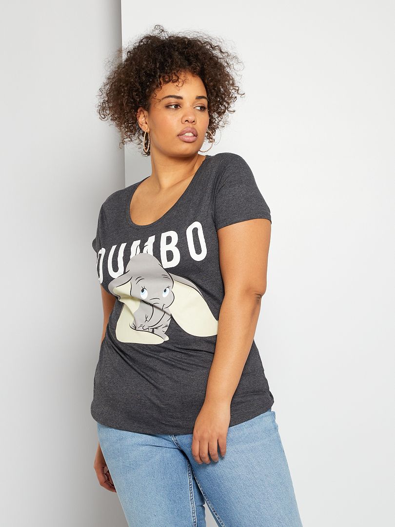 T-shirt 'Dumbo' van 'Disney' GRIJS - Kiabi
