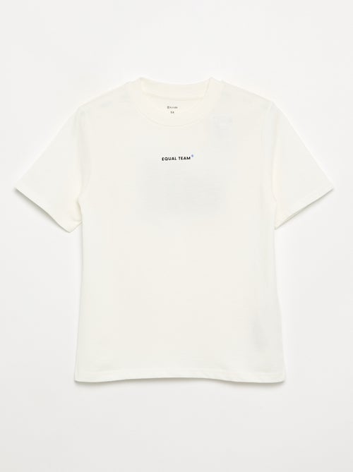 T-shirt 'égalité des genres' - Kiabi T-shirt 'égalité des genres' - Kiabi