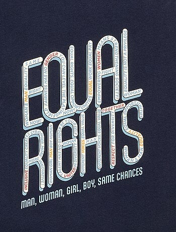T-shirt 'égalité des genres'