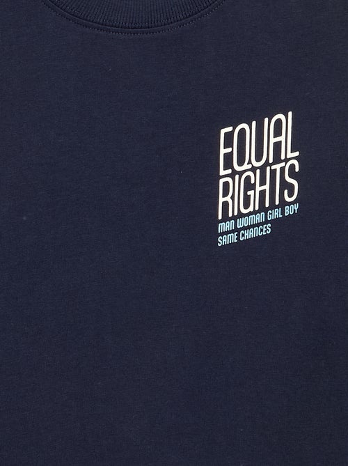 T-shirt 'égalité des genres' - Kiabi