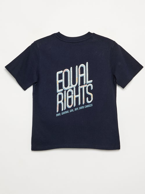 T-shirt 'égalité des genres' - Kiabi