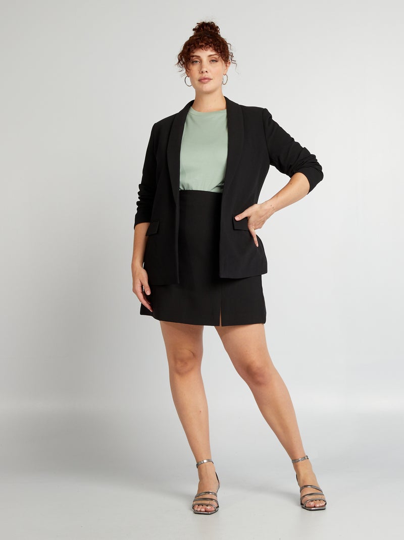 T-shirt en coton à manches courtes Vert - Kiabi