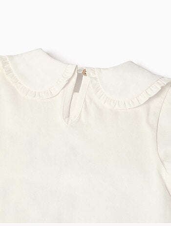 T-shirt en coton à manches longues avec imprimé minnie