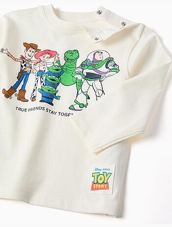 T-shirt en coton à manches longues avec imprimé toy story