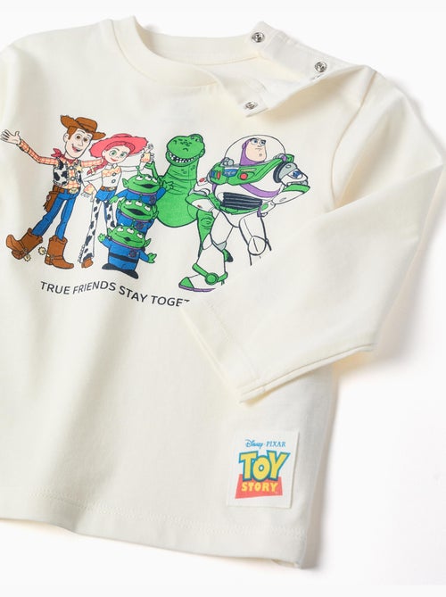 T-shirt en coton à manches longues avec imprimé Toy Story - Kiabi