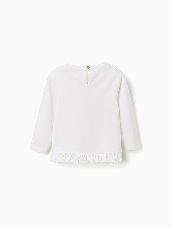 T-shirt en coton à manches longues avec les aristochats