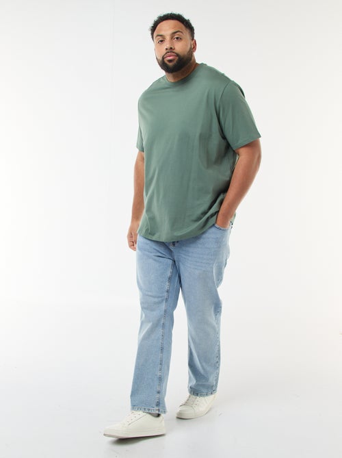 T-shirt en coton au toucher doux - Kiabi