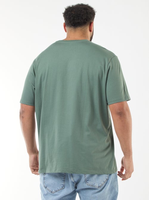 T-shirt en coton au toucher doux - Kiabi