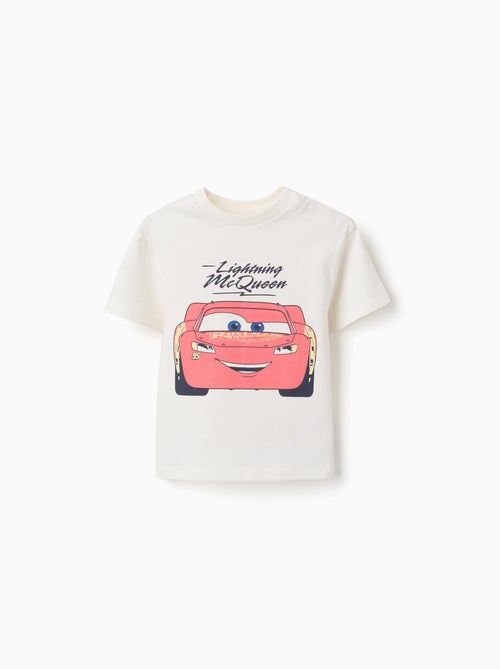T-shirt en coton avec Flash McQueen - Kiabi