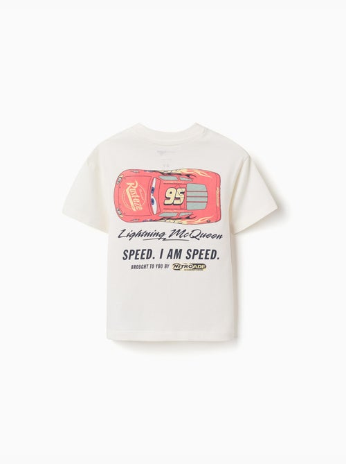 T-shirt en coton avec Flash McQueen - Kiabi