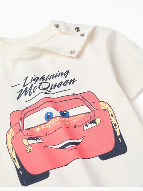 T-shirt en coton avec Flash McQueen - Kiabi